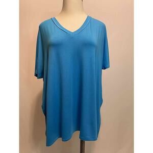 Size 3X Zenana Turquoise Casual Top